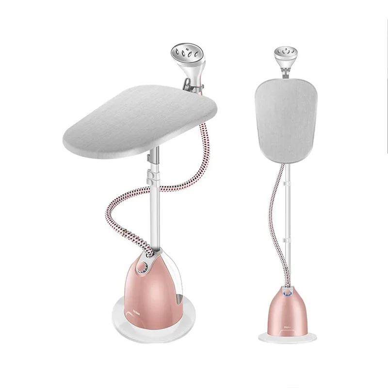 Vaporizador de roupas 2000w, poderoso vaporizador de roupas com escova de tecido, máquina de vapor suspensa para roupas, removedor de rugas de tecido hom