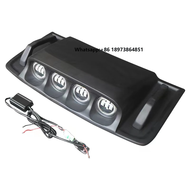 

New Product for Hummer H3 Body Kit Resin Material Cool Hood Light