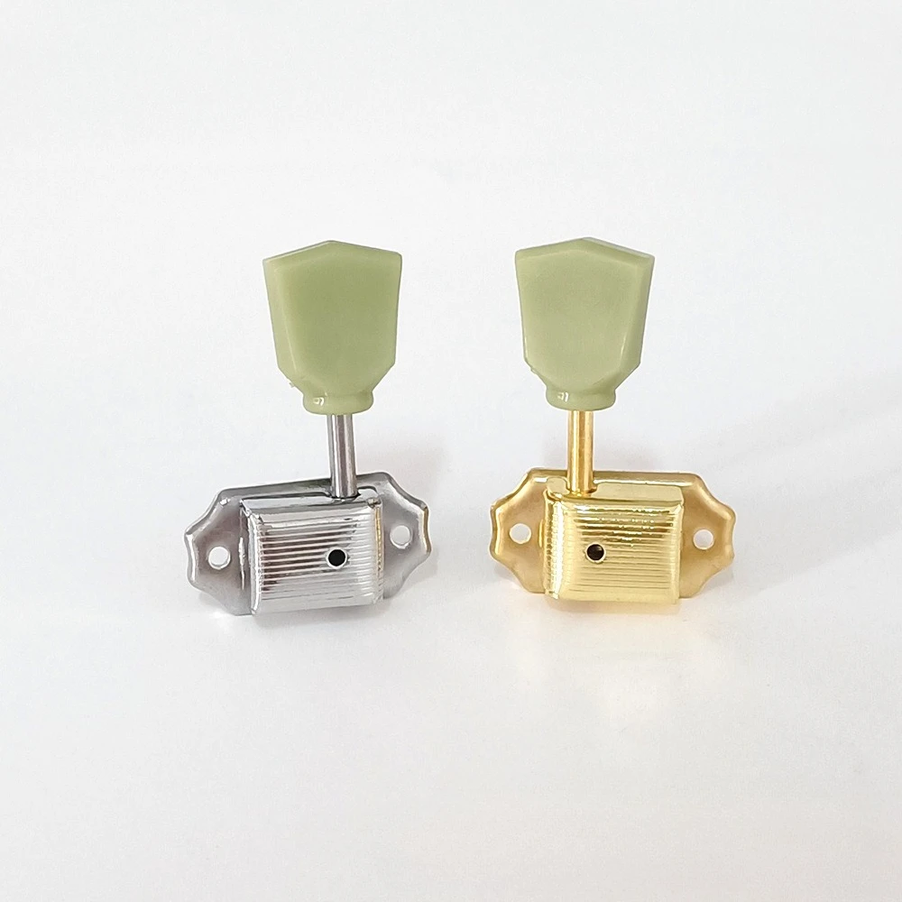Open-string Tuning Device for Folk Acoustic Guitar Jade Rhombus-shaped Handle Tuning Peg  Precise String Positioning