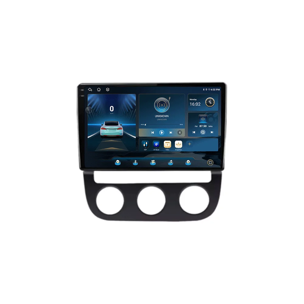 Android 16 Carplay Auto voor Volkswagen Jetta 5 2005 2006 2007 2008 2009 2010 autoradio GPS multimediaspeler 4G head unit stereo - afbeelding 2