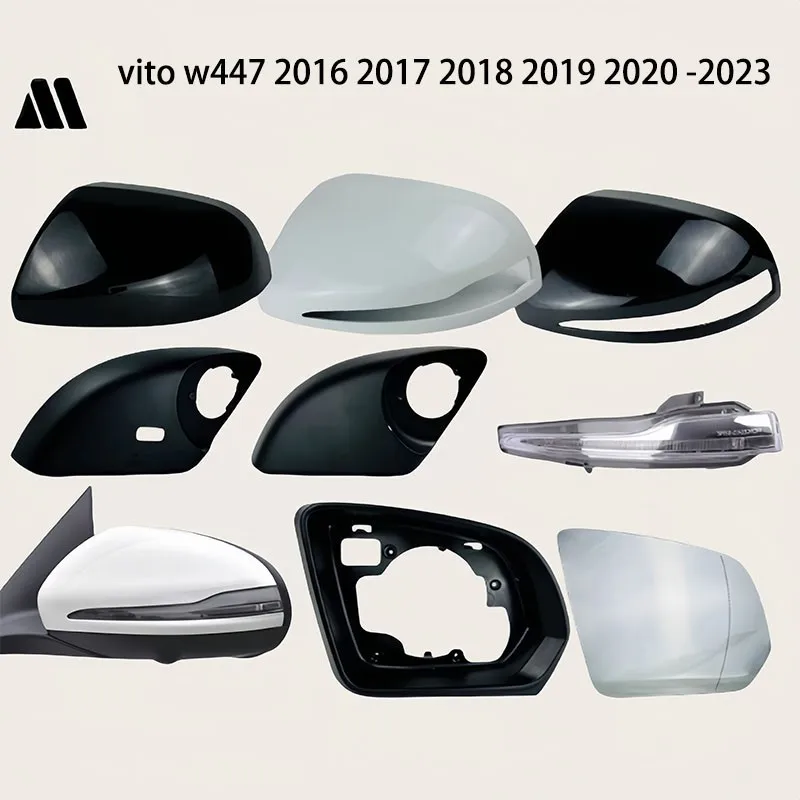 

Mercedes-Benz v class vito w447 2016 2017 2018 2019 2020 2021-2023 Espelho traseiro capa квадро указатель поворота нижняя часть пара
