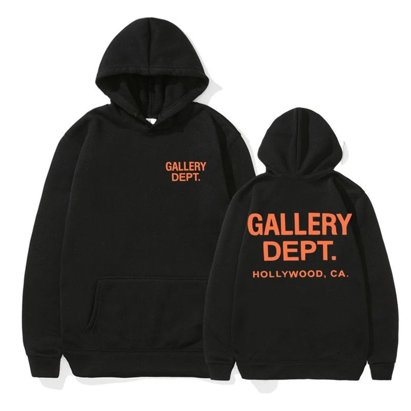 GALLERY Cross Border DEPT Klassischer Hoodie mit Buchstabendruck, europäischer und amerikanischer Herren-Fleece-Hoodie, lockerer, lässiger Kapuzenpullover – Detail 8