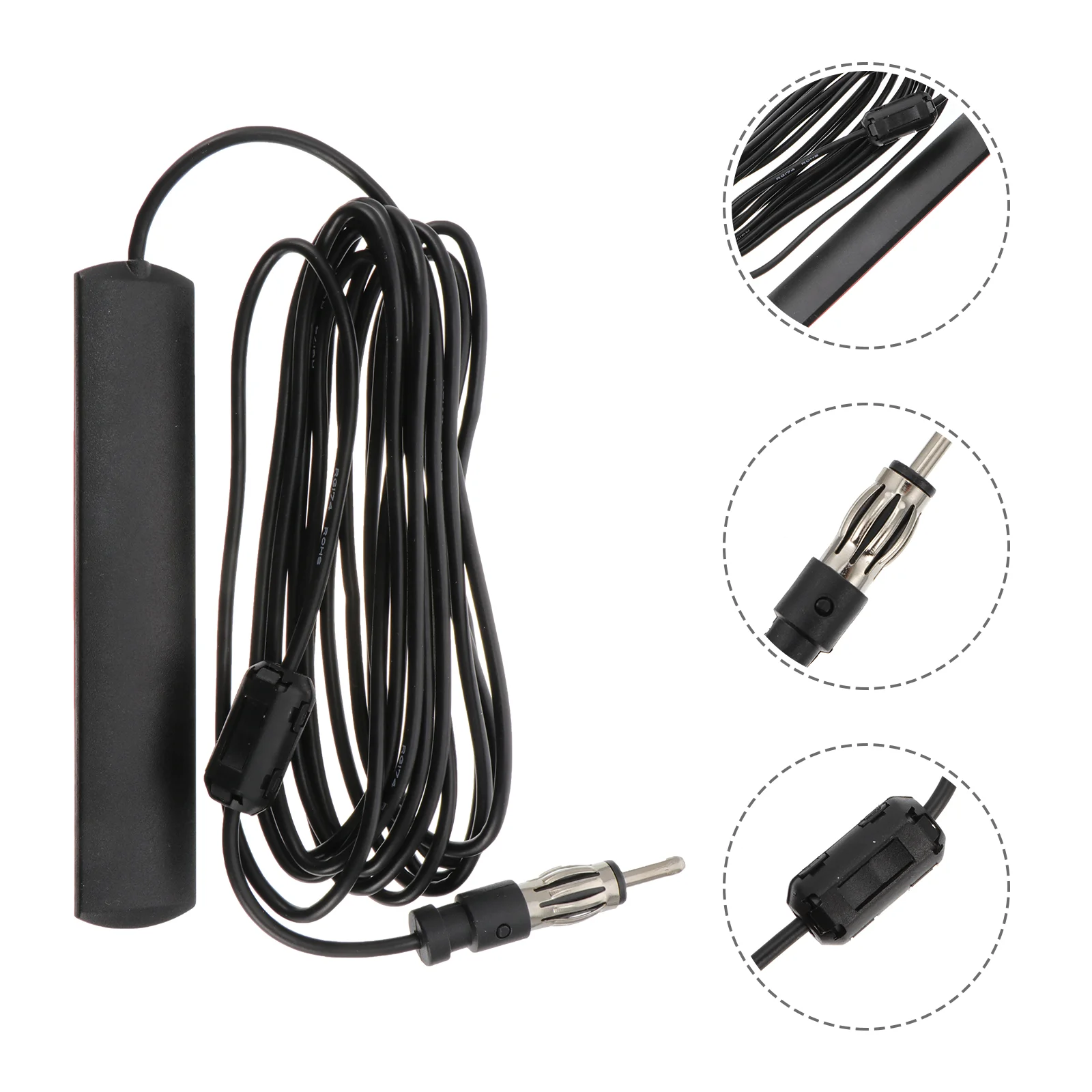 

Car Radio Antenna Antenna Patch Universal Windshield Antenna Aerial FM Antenna Radio Aerial FM Aerial