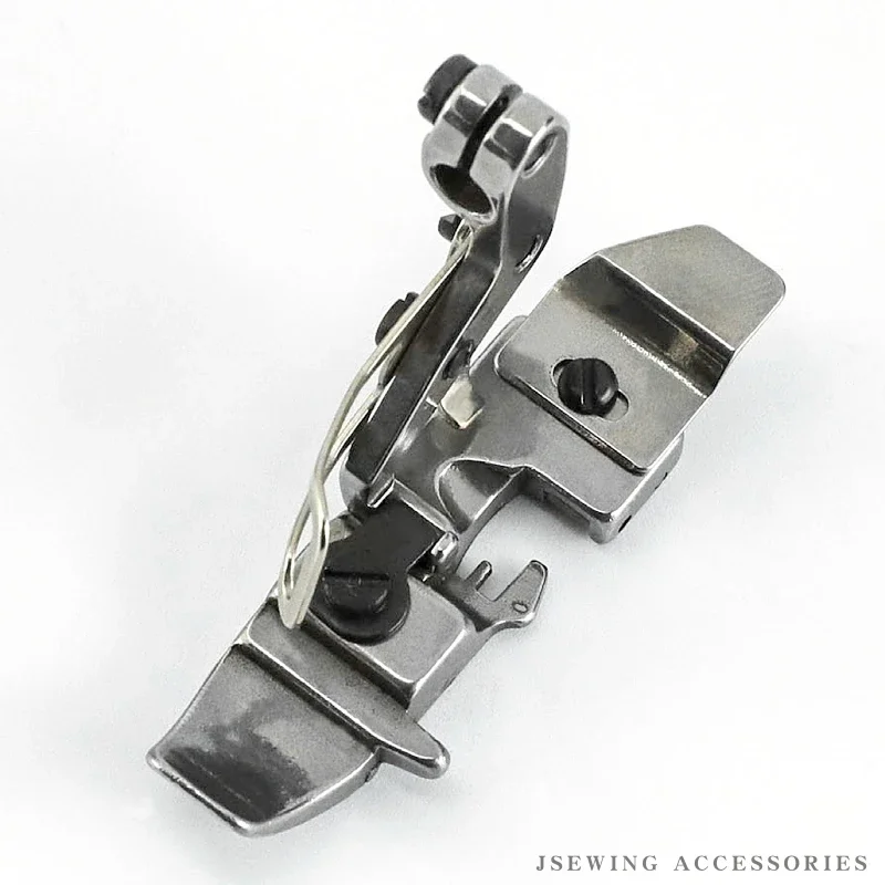 قطعة قدم الضغط الدوارة لأجزاء ماكينة الخياطة الأوفرلوك ذات 4 أيوضاع تناسب Pegasus M800، EX5200، Siruba 988، Jack 798، C5، Hikari 6800