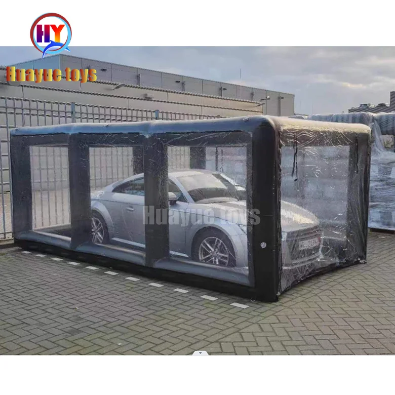 

Hot Sale Inflatable Carport Pvc Car Cover Painting Wash Shelter Tent Portable Car Parking Garage