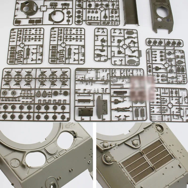 Tamiya Militär Montage Modell Kit us m4a3 Sherman Tank