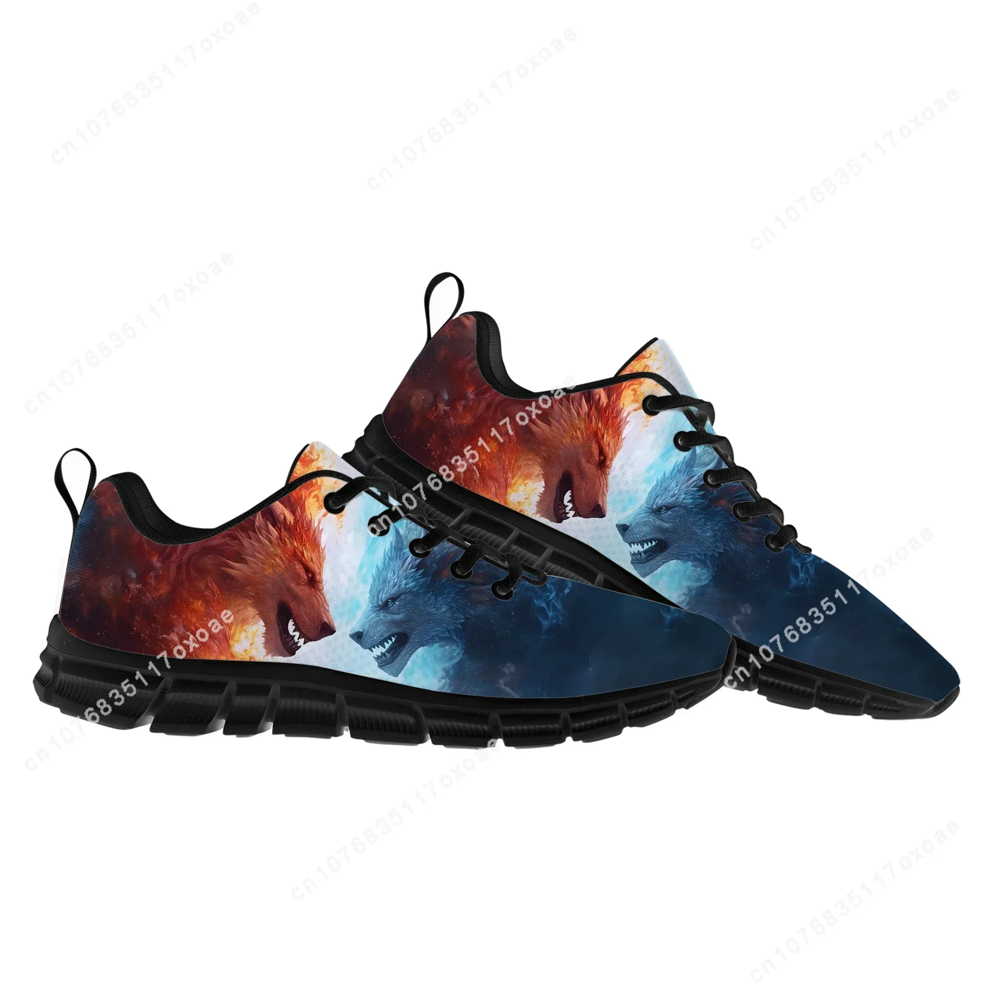 Wolf Shoes Sports Shoes Mens Womens Comfortable Sneakers Animal High Quality Casual Sneaker Couple Custom Shoes