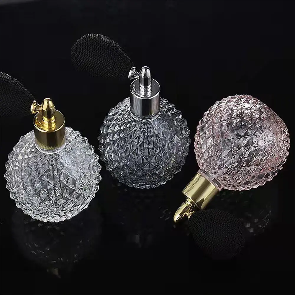 100ml Travel outfit Cosmetics Crystal Bottle Dispensed bottles Glass Perfume Bottle Refillable Bottles Airbag Spray bottle