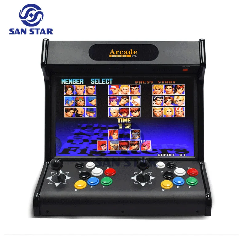 Coin Slooter Arcade Console Bartop 18.5 Inch Screen Bartop Arcade Cabinet Pandora Box 6000/8200/23000 Games Arcade Machine