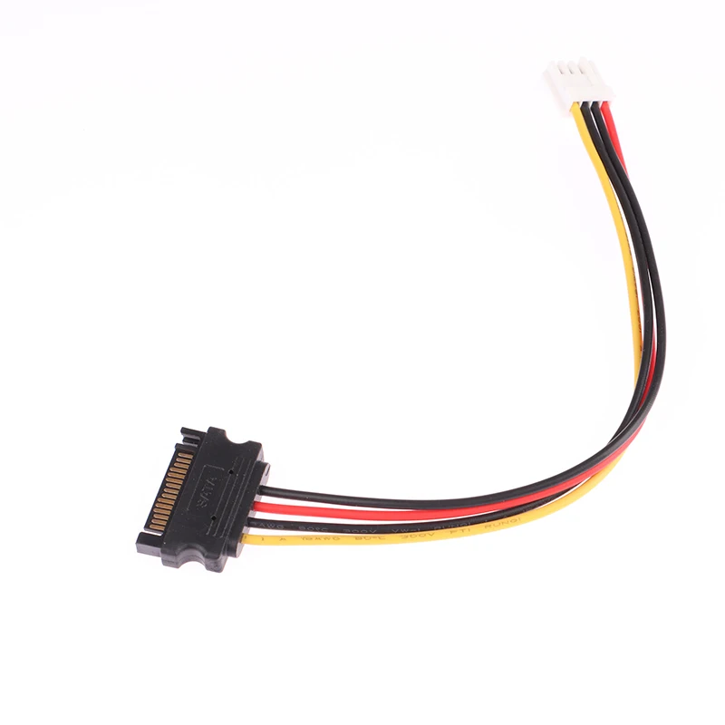 * New Sale SATA Adapter PC Computer Molex IDE 4 Pin Male to SATA Male Adapter Power Cable Cord 20cm