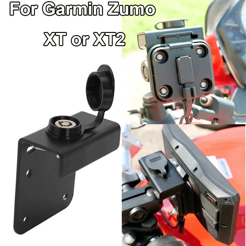 Für Garmin Zumo XT oder XT2 Aluminium Motorrad GPS Mount Lock Kit Locking Montage Halterung Schloss für Handy