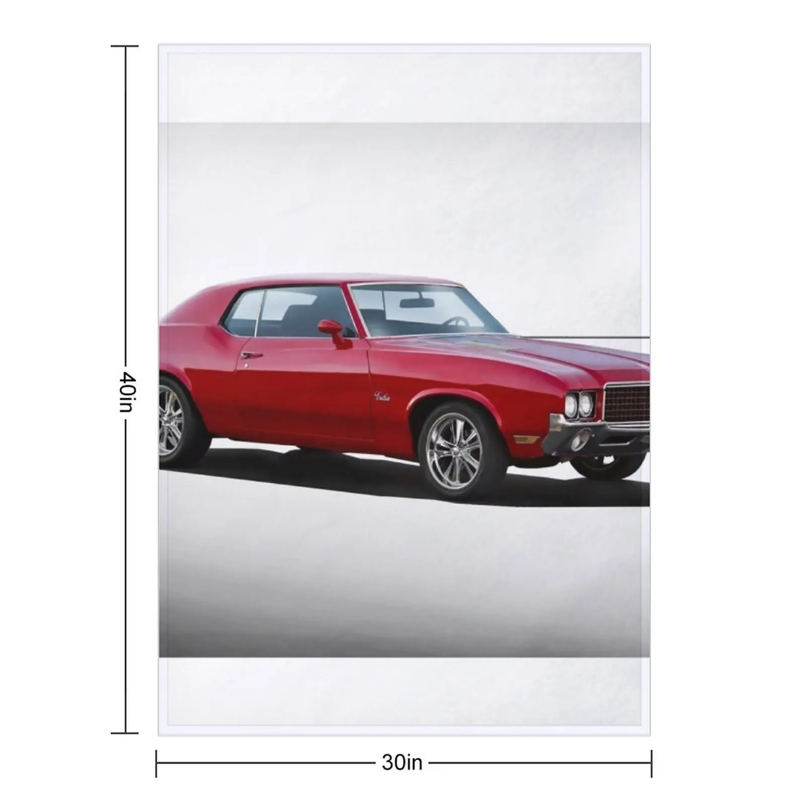1971 Oldsmobile Cutlass Throw Blanket Baby heavy to sleep Luxury Throw blankets and throws Blankets