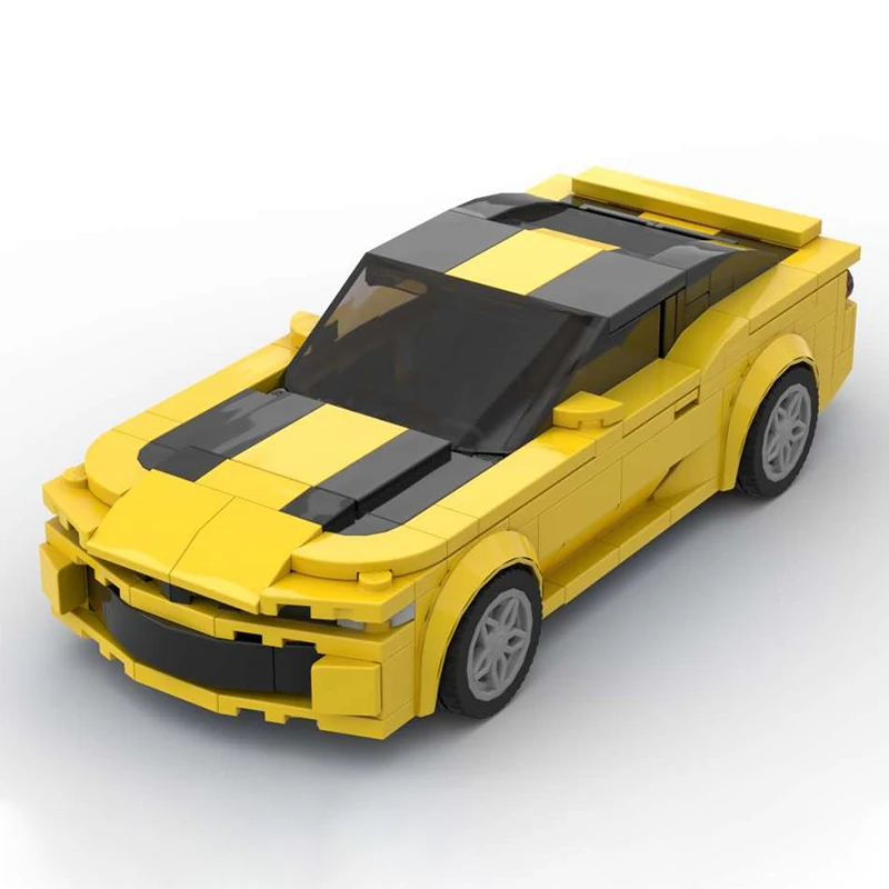 

301pcs MOC 2020 Bowtie Camaross Bumblebeess Edition City Champion Supercar Building Blocks Christmas Gift High Detail Collectors