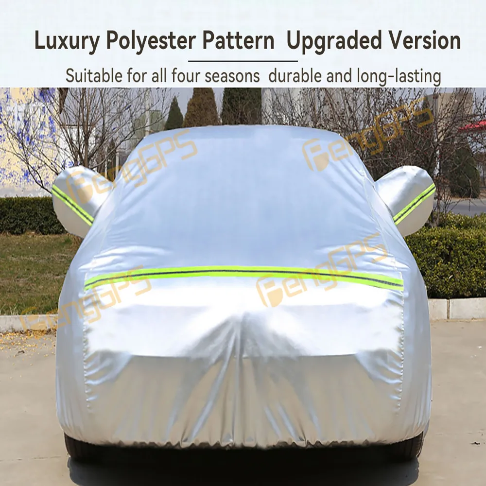 

Full Car Cover Rain Waterproof Protection For Roewe RX5 Plus Exterior Car Protector Covers Anti UV Outdoor Sun Reflective