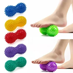 1pc  Gym Fitness Ball Yoga Fascia Massage Hedgehog Ball Back/Foot Mobility Ball Deep Tissue Myofascial Release Anti Stress Balls