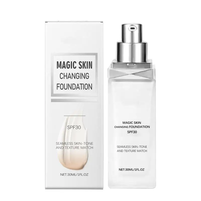 Magic document Proxy-Fond de teint hydratant à la lumière longue durée, éclaircit et nourrit, 256 soins de la peau clairs, 30ml