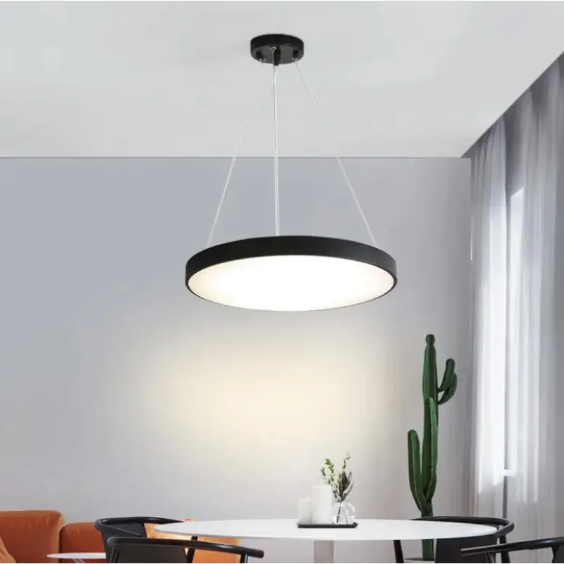 

Golden hanging new creative Nordic led restaurant Pendant lamp postmodern simple luxury round bedroom lamp