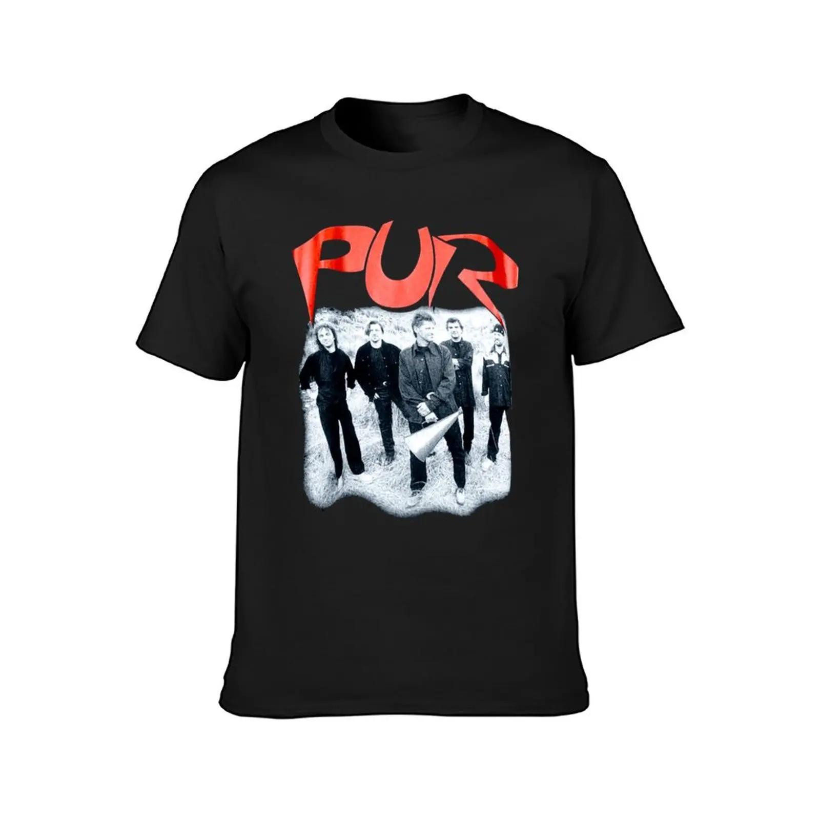 1996 Pur Band T-Shirt quick-drying graphics mens clothing