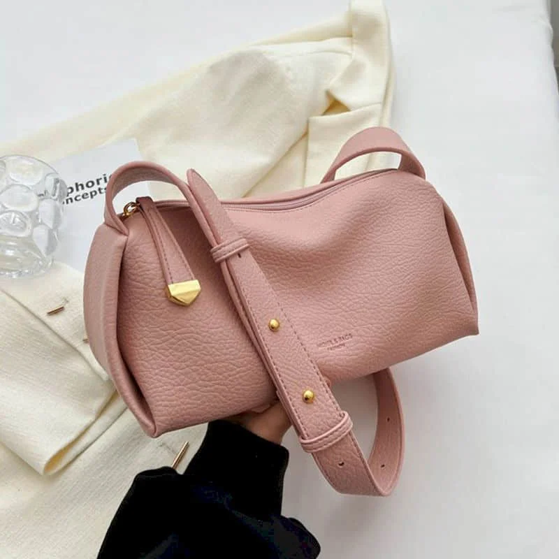 

Elegant Shoulder Bags for Women Solid Korean Style Versatile Handbags Aesthetic Lady Fashion Office Luxury Bags Hot Selling Item