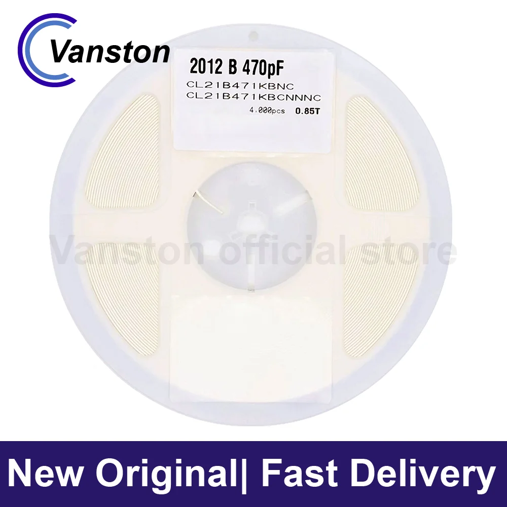 

Chip Capacitor 4000PCS 2012 470pF accurate ±20% Withstand 50V SMD X7R 0805 471KB Height 0.85T Brand New Original and Authentic