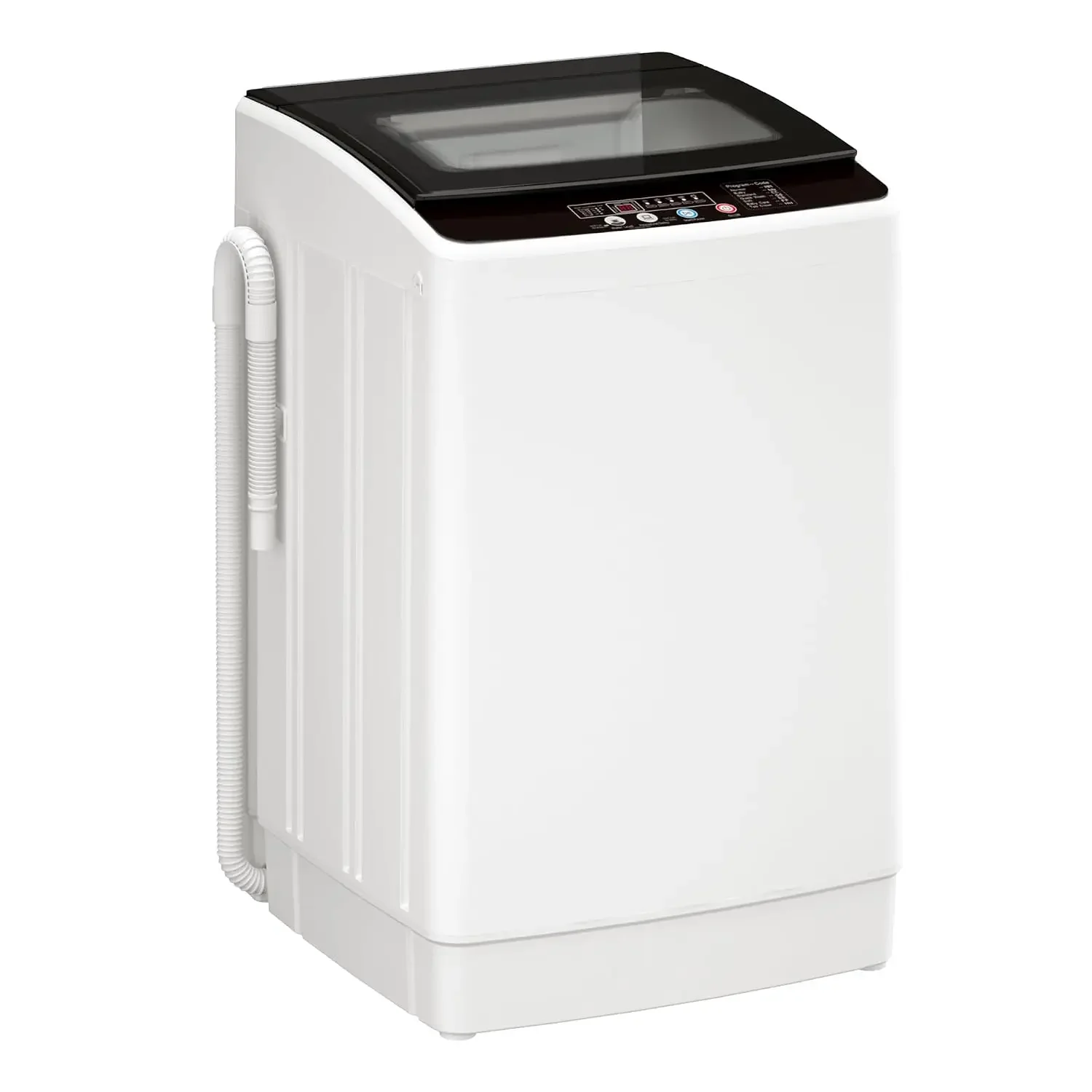 35 lbs Washing Machine, Fully Automatic Portable Washer with LED Display, 12 Wash Cycles, 8 Water Levels, Large, Customized