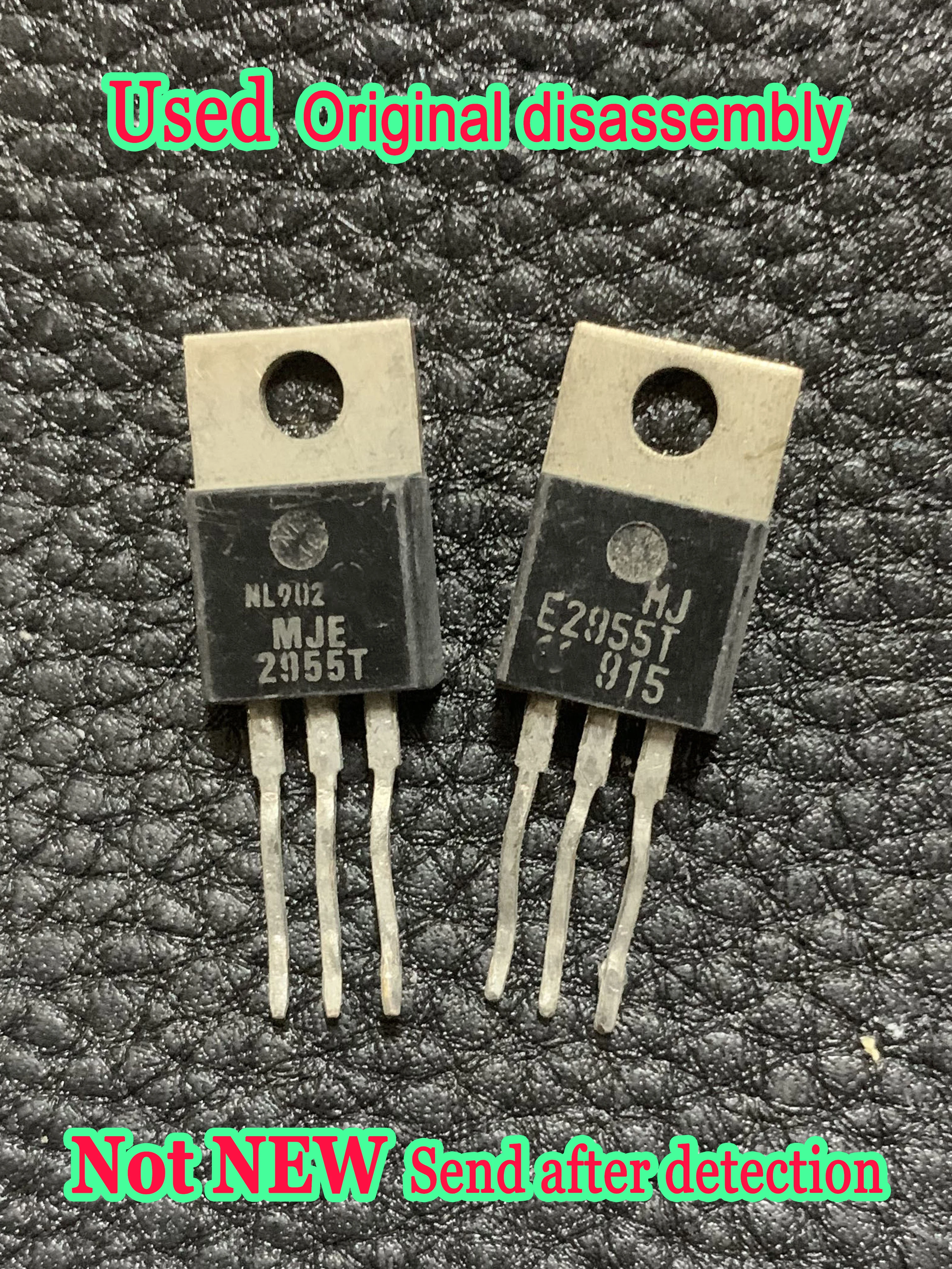 TO220 MJE3055T MJE2955T E3055T E2955T 3055T 2955T MJE3055 MJE2955 Original disassembly 10pcs In Stock