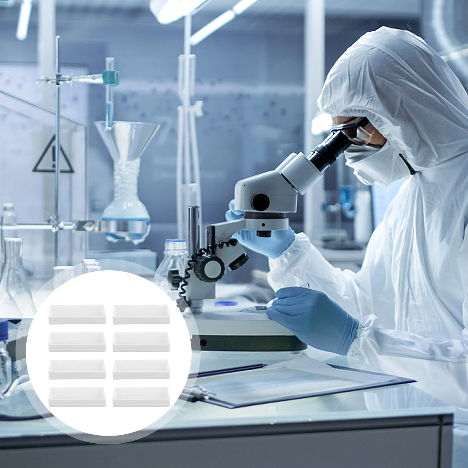 

20Pcs Sample Adding Slots Premium Liquid Transferring Laboratory Loading Slots for Experiment Reagent Storage Accurate Pipette