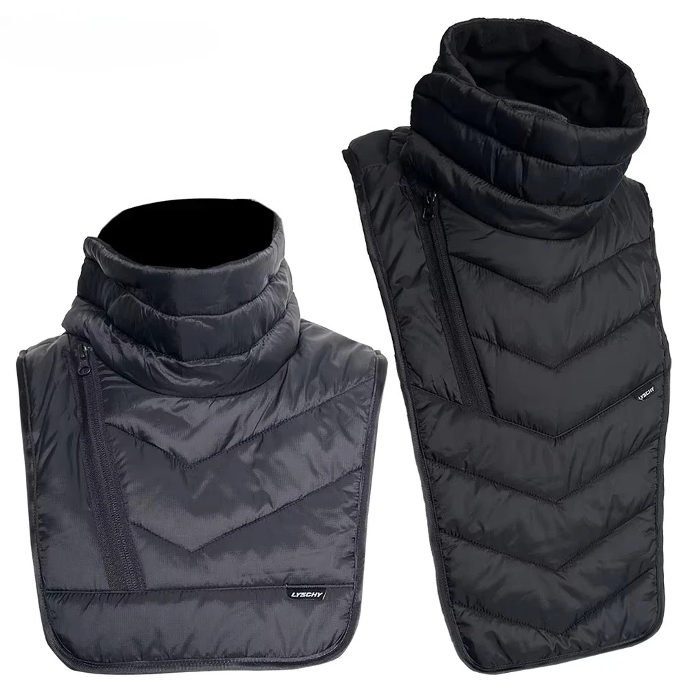 Winter Riding Neck Scarf Chest Protector Windproof Motorcycle Chest Neck Warmer Motorcycle Chest Protector Adjustable Neckband