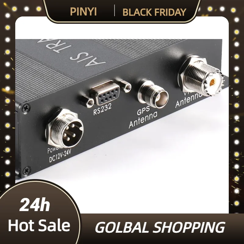 Genuine Discou HA-102 Marine AIS receiver and transmitter 5 watts CLASS B+ AIS Transponder Dual Channel Function CSTDMA Function