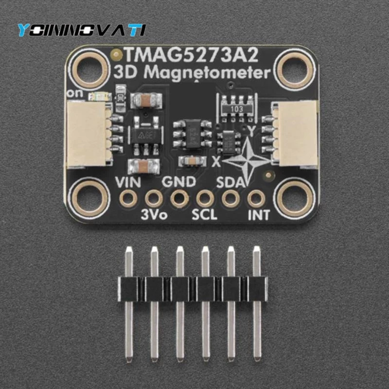 1PCS TMAG5273A1 TMAG5273A2 Three-Dimensional Linear Hall Magnetic Sensor Breakout Board with I2C Interface