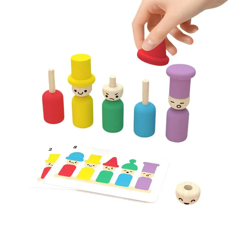 ของเล่นดนตรีแบบซ้อนสีสำหรับเด็กมอนเตสซอรี่ ฝึกการประสานงานระหว่างมือและตา สำหรับการศึกษาปฐมวัย