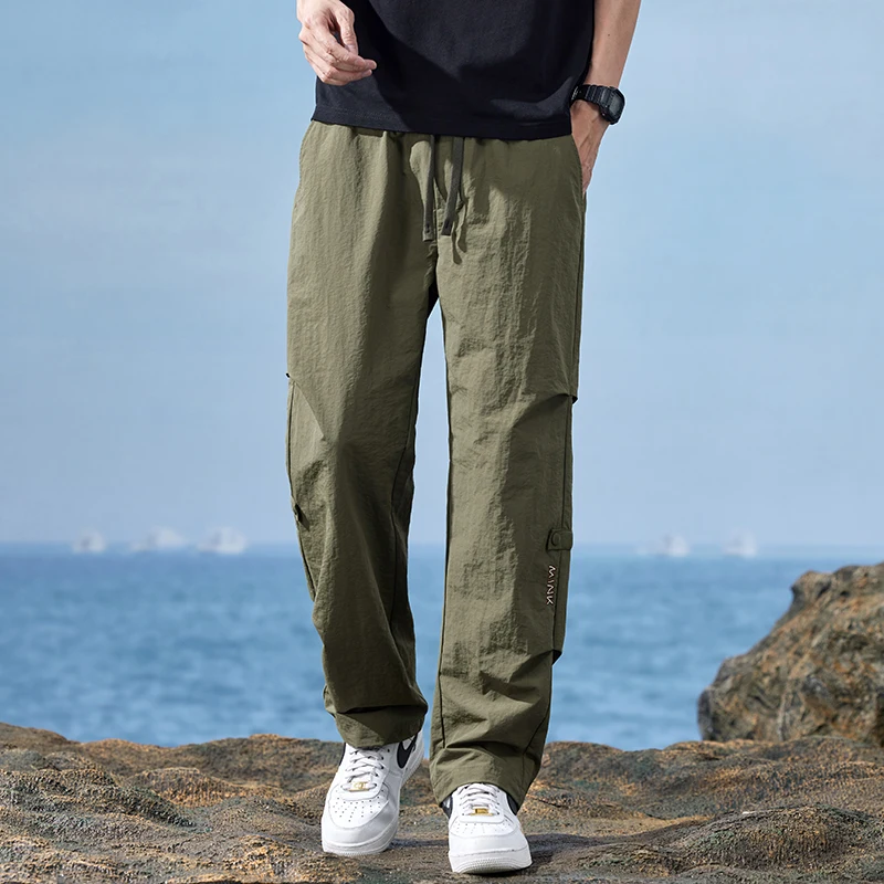 

Summer Men's Casual Pants 2024 New Arrivals Men Outdoor Quick-drying Tooling Leisure Sports Trousers Brand Men's Clothing