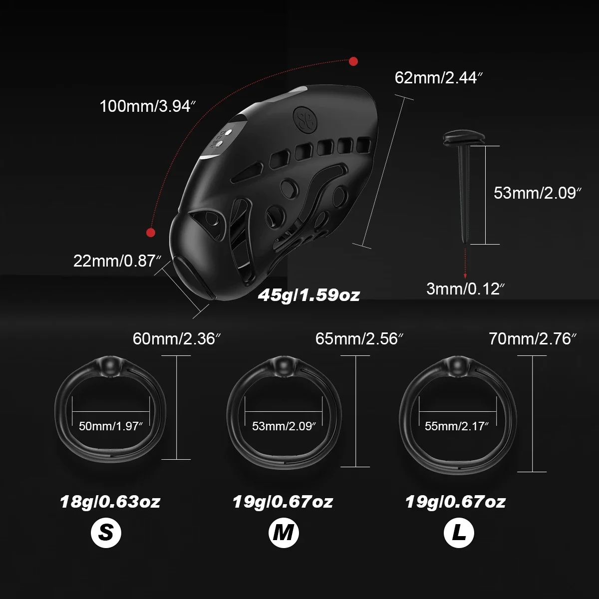 BSDM Wireless Remote Control Cage Electric Shock Male Chastity Cock Ring Lock Electrically Stimulated Penis Cage Adult Sex Toys
