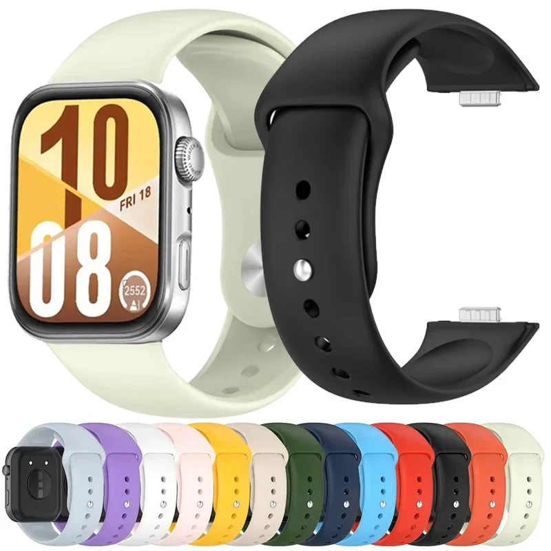 Silikonarmband für Huawei Watch Fit 4/3 Armband Smartwatch Zubehör Ersatzarmband Huawei Watch Fit 4 Pro Zubehör