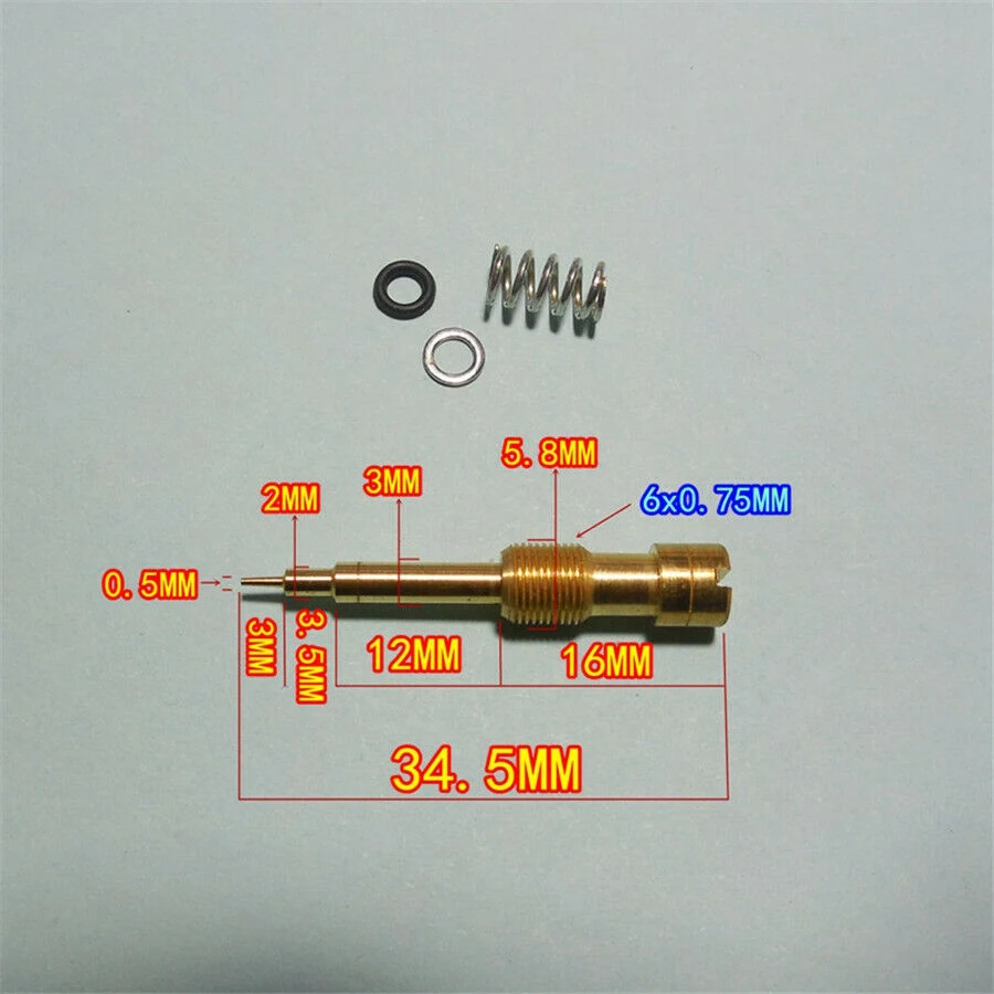 Motorcycle Carburetor Repair Kit Configure Vacuum Diaphragm for Honda BROS 400 VT400V CylinderJAS