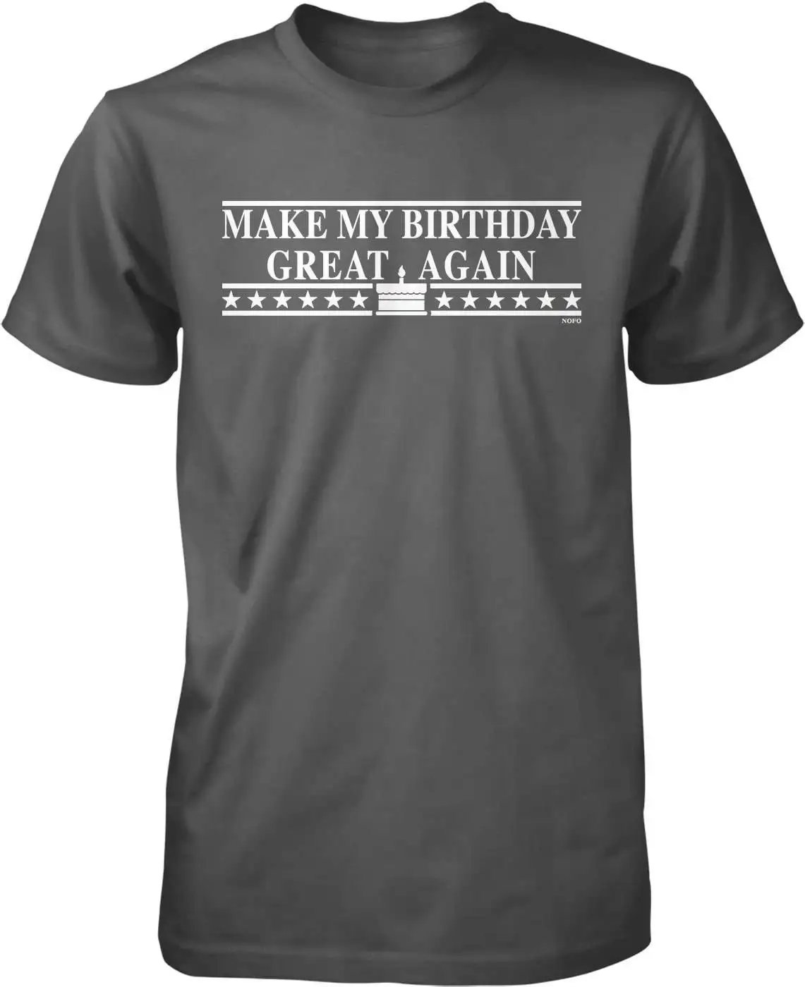 Make My Birthday Great Again Men's T shirt HOOD_01255