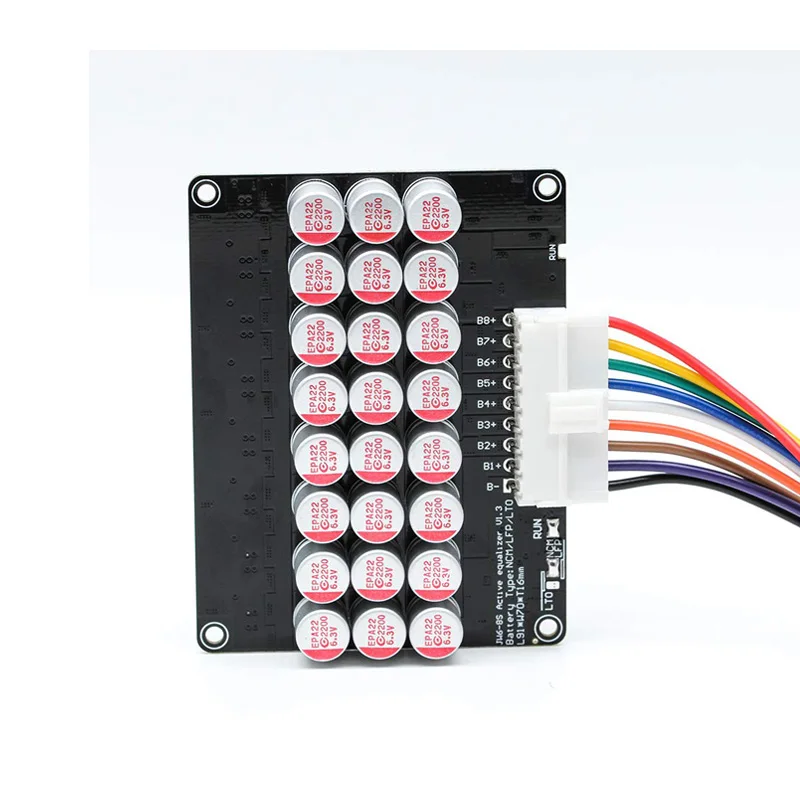 6S 7S 8S 5A Active Equalizer Balancer Equalizer Lifepo4 Li-ion Lithium Lipo/Titanate LTO Energy Transfer Board Whole Group PCB