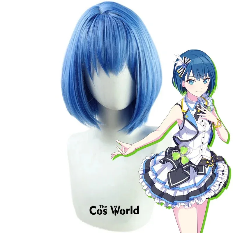 Zizi 2025 PJSK Project Sekai الملونة المرحلة الفذ أكثر القفز Kiritani Haruka 35 سنتيمتر قصيرة أنيمي تأثيري الباروكات الشعر الاصطناعية + ث