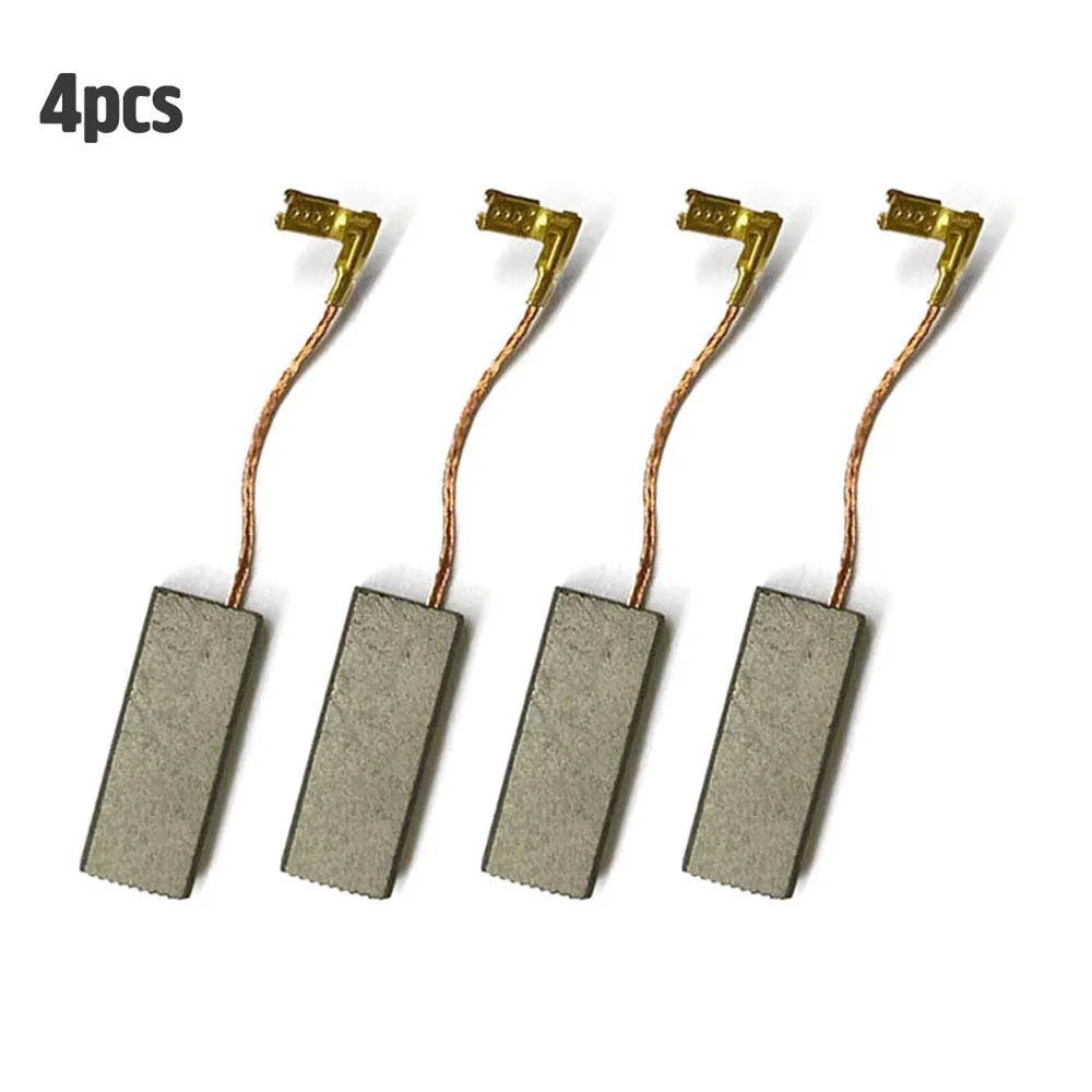 4Pcs 6.2x11.2x29mm Carbon Brush For McCulloch 2200 Chain Saw X73 Woodshark 350 400 D94 Rotary Hammer Drill Angle Grinder