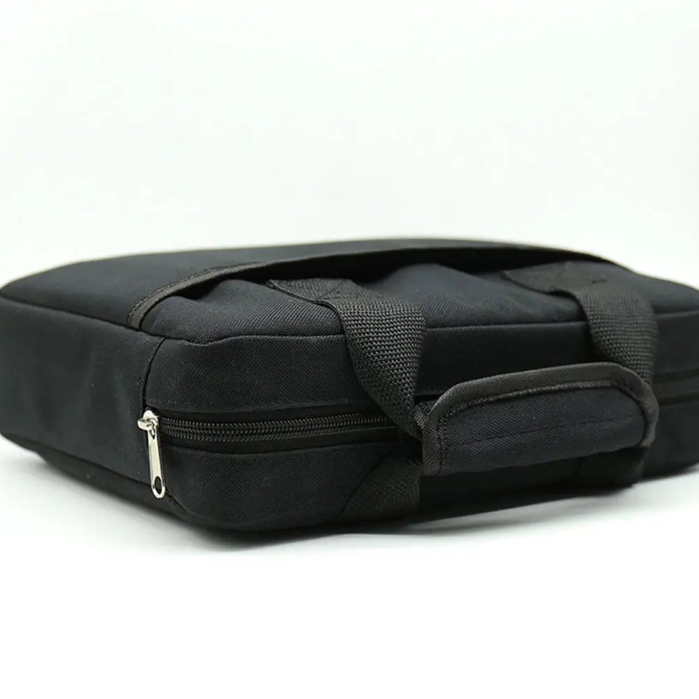 

1pc Guitar Effector Box Durable Waterproof Oxford Fabric Portable Hard Shell Storing Case Small Size Black Metal for Effectors