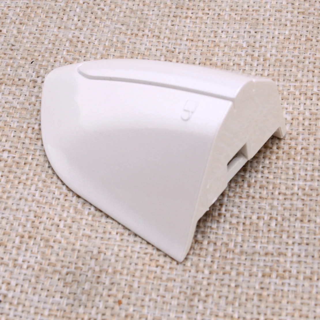 White Front Left Door Handle Key Cover Cap Bezel Fit for Ford Fusion Edge 2013 2014-2020 DS73 F218A15-BE54WF DS73 F218A15-BE58DY