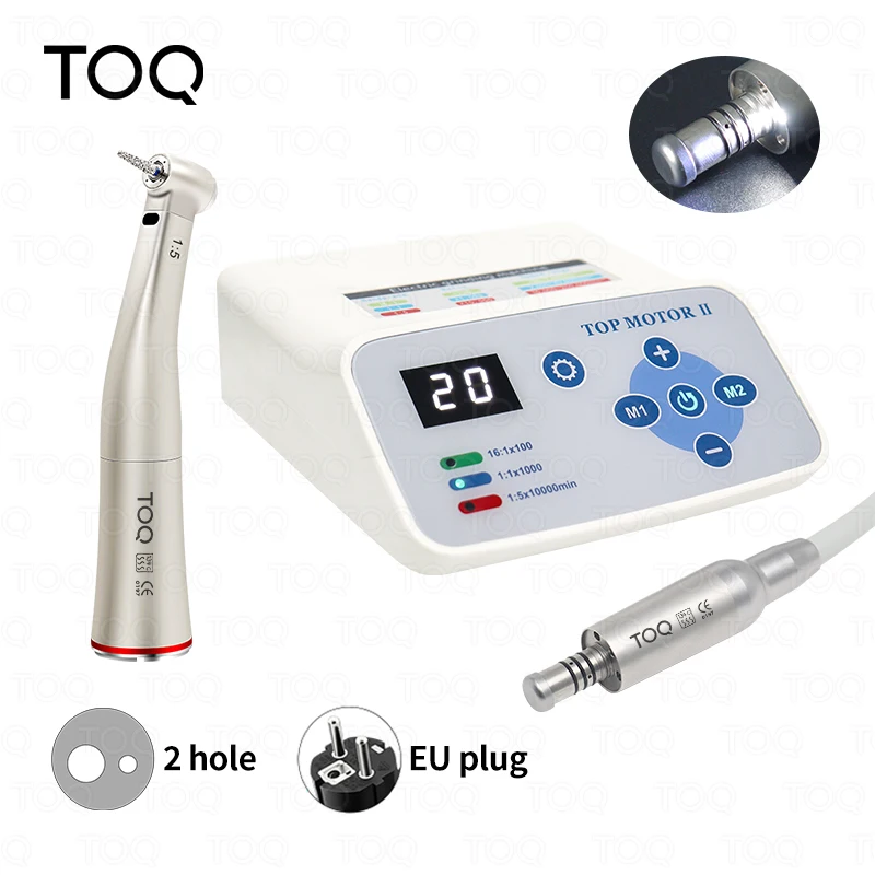 Dental Bürstenlosen Led Micro Motor Elektrische Maschine Set Interne Wasser Spray E-typ Contra Winkel Handstück Klinische Ausrüstung