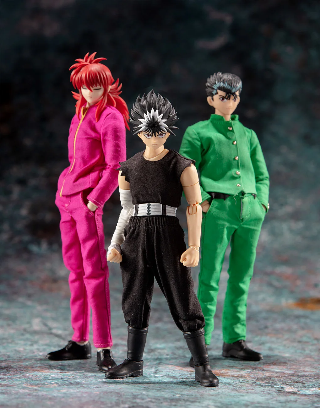 MODEL FANS IN-STOCK Dasin Model 942toy DM YuYu Hakusho HIEI fleeting shadow HIEI SHF PVC Action Figure Anime Toys Figure