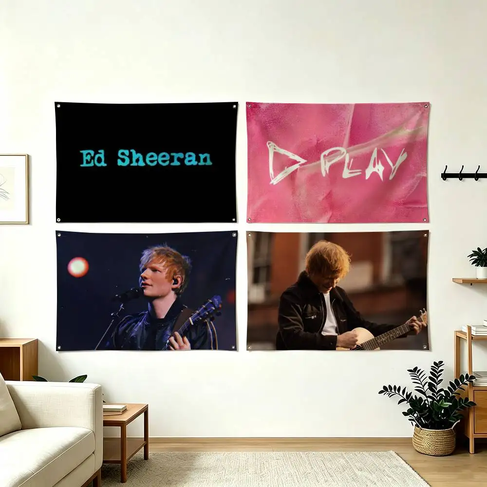 Ed Sheeran Pop Folk Singer Flag Suitable For Party Club Outdoor Interior Wall Decoration Banner Fans Gift