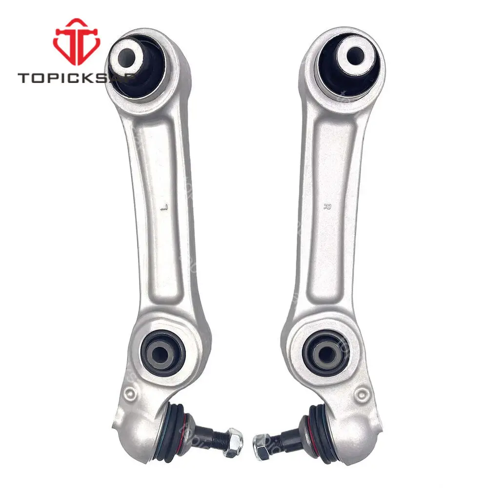 TOPICKSAP Pair Front Left & Right Lower Rearward Control Arm for BMW 5GT F07 F01 F02 F03 2009 2010 2011 2012 2013 2014 2015