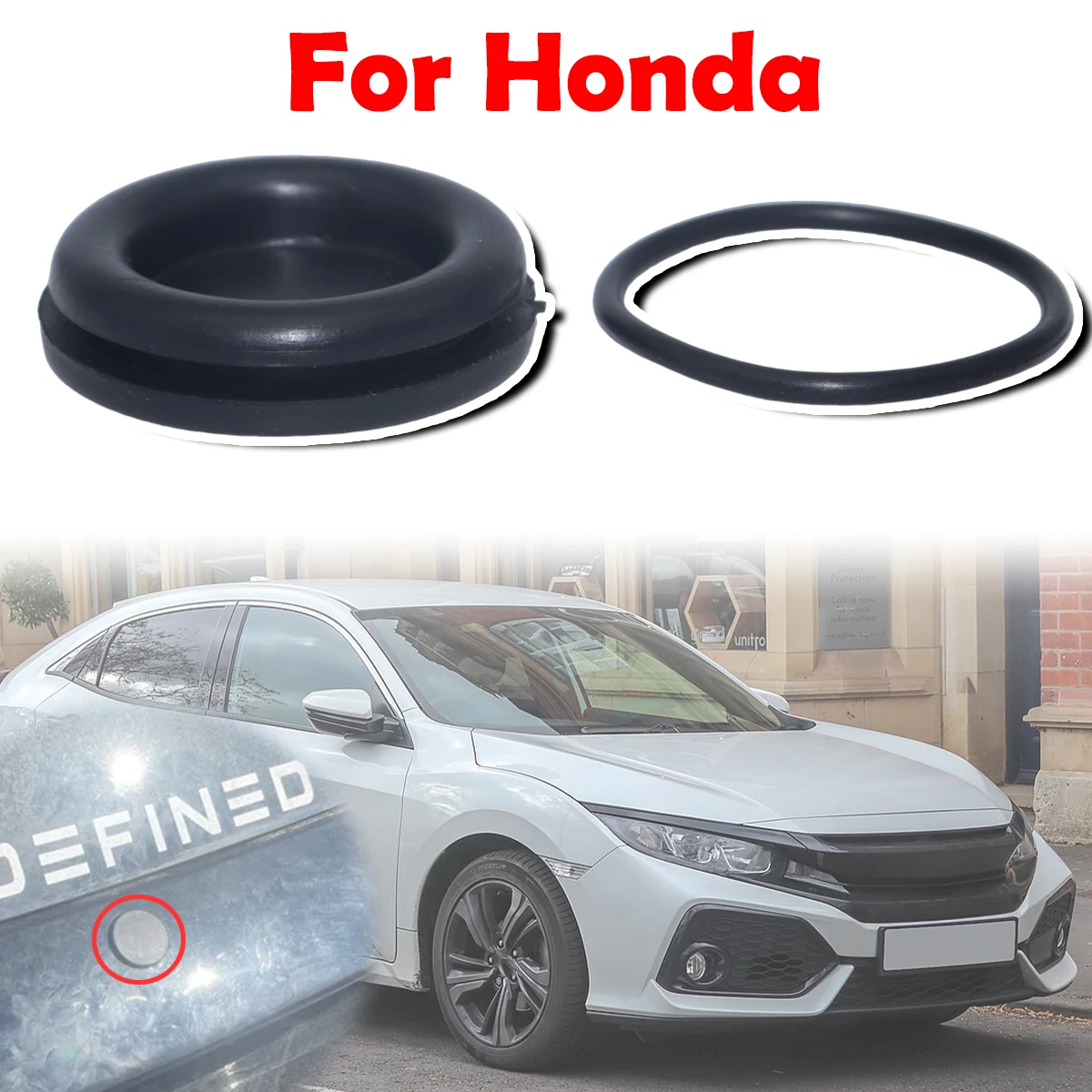 

Car Rear Windshield Wiper Arm Rocker Delete Bung O Ring Rubber Grommet Plug For Honda Civic S2000 Acura Integra 91617SB6000