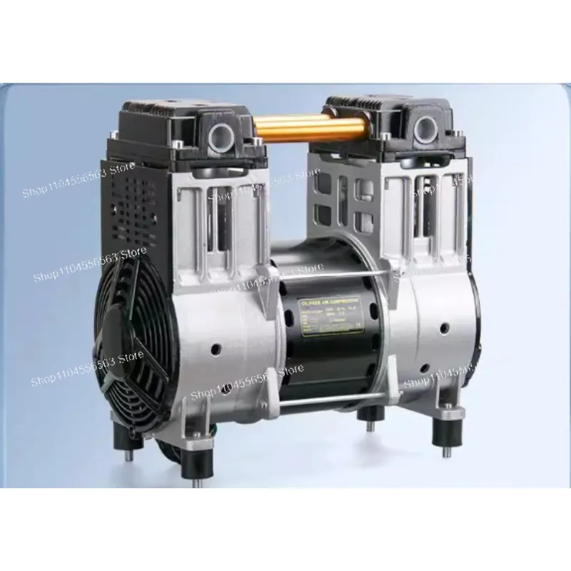 2200W Copper Motor Oil-Free Quiet Air Compressor Pump Head Assembly for Woodworking, Small Tank Pump Replacement Part