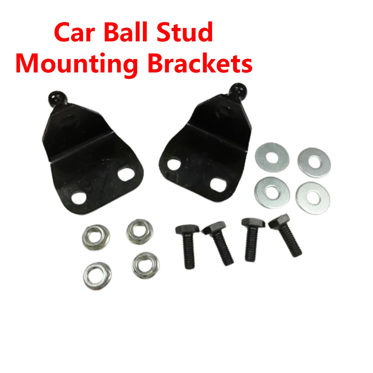 1 Pair for Car Front Bonnet Hood Cover Universal Gas Strut Lift Support Bar Mounting Brackets Ball Stud Installation Holder