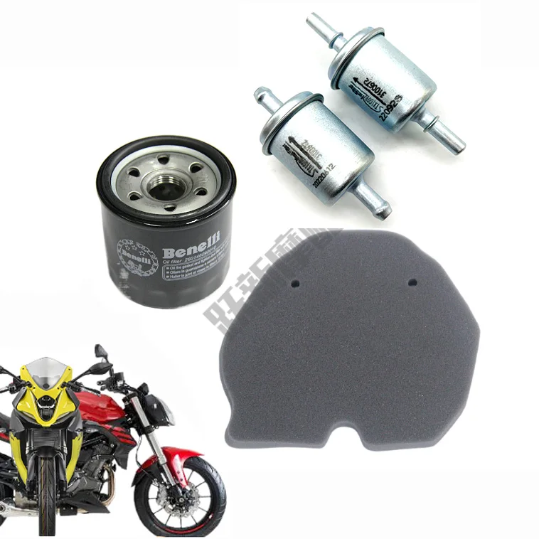 

Filter kit Oil filter + Air filter + Fuel filter kit for Benelli 302S BN302 TNT300 TORNADO 300 STELS 300 / BN TNT 300 302 302R