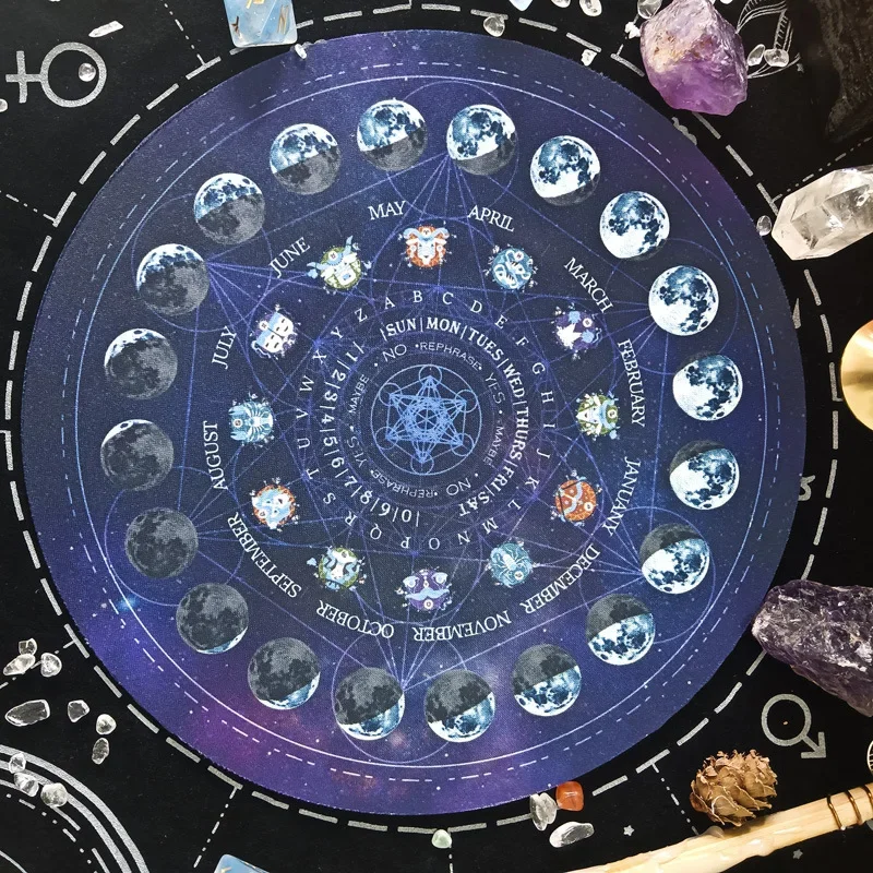 

Мистический фиолетовый астрономический коврик с фазой Луны и созвездием для декора астрологии медитации и небесных исследований